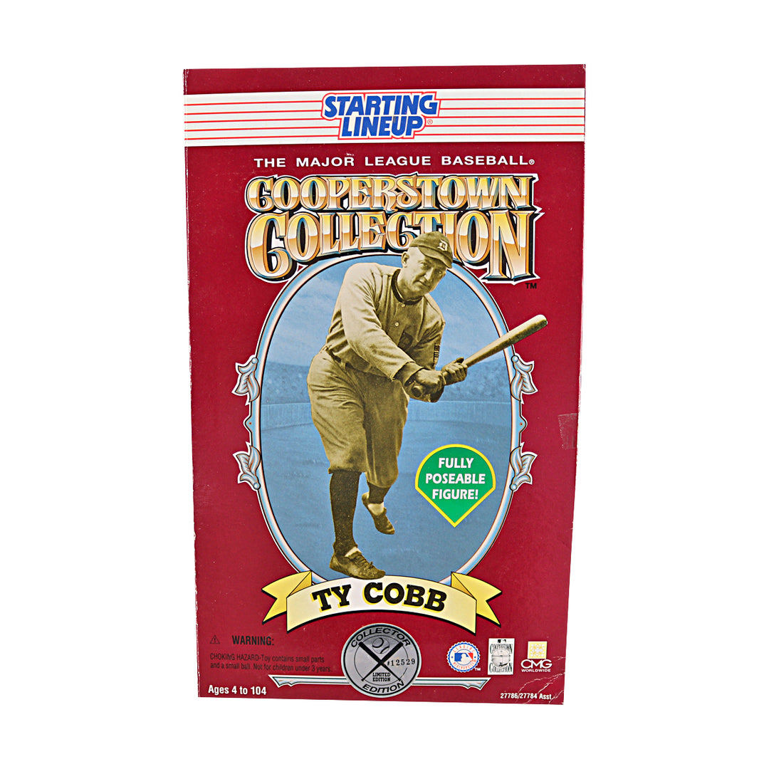 1996 Ty Cobb Detroit Tigers Starting Lineup Cooperstown Collection Figure