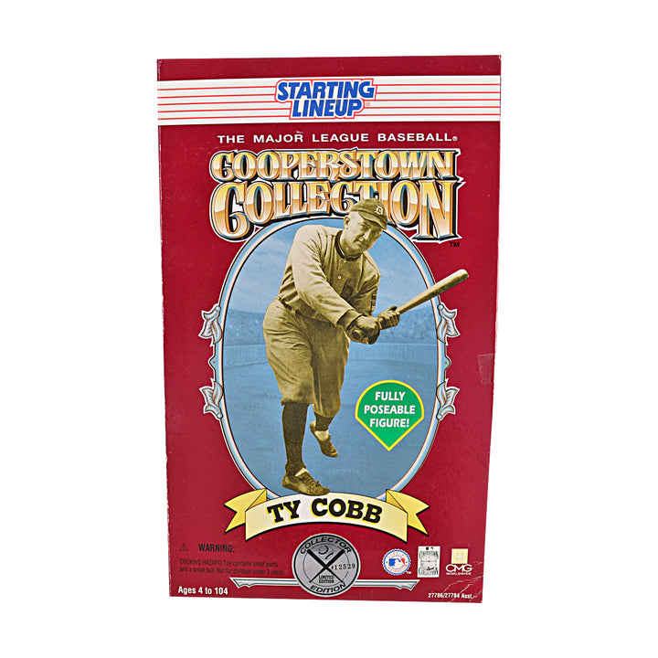 1996 Ty Cobb Detroit Tigers Starting Lineup Cooperstown Collection Figure