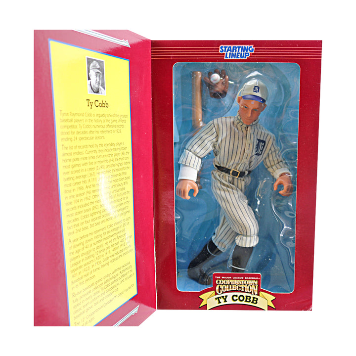 1996 Ty Cobb Detroit Tigers Starting Lineup Cooperstown Collection Figure