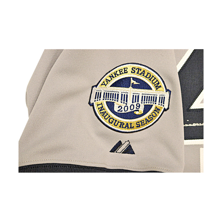 Mariano Rivera Yankees Autographed Inscribed Majestic Road Jersey Steiner COA