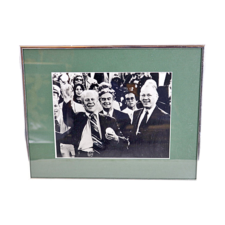 President Jimmy Carter Framed Baseball 8x10 Photo