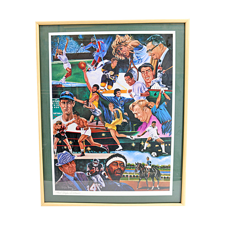 Robert Stephen Simon Framed The Greatest I've Ever Seen 22x27 Lithograph