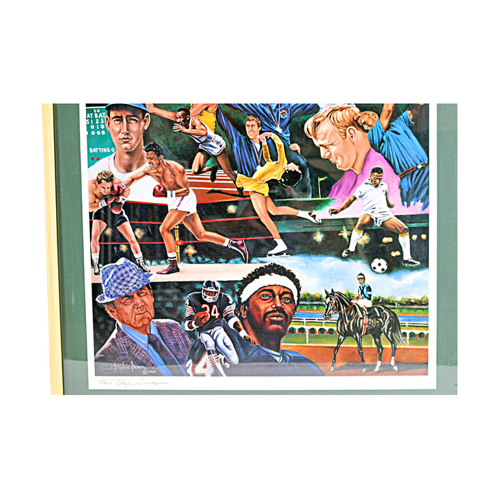Robert Stephen Simon Framed The Greatest I've Ever Seen 22x27 Lithograph