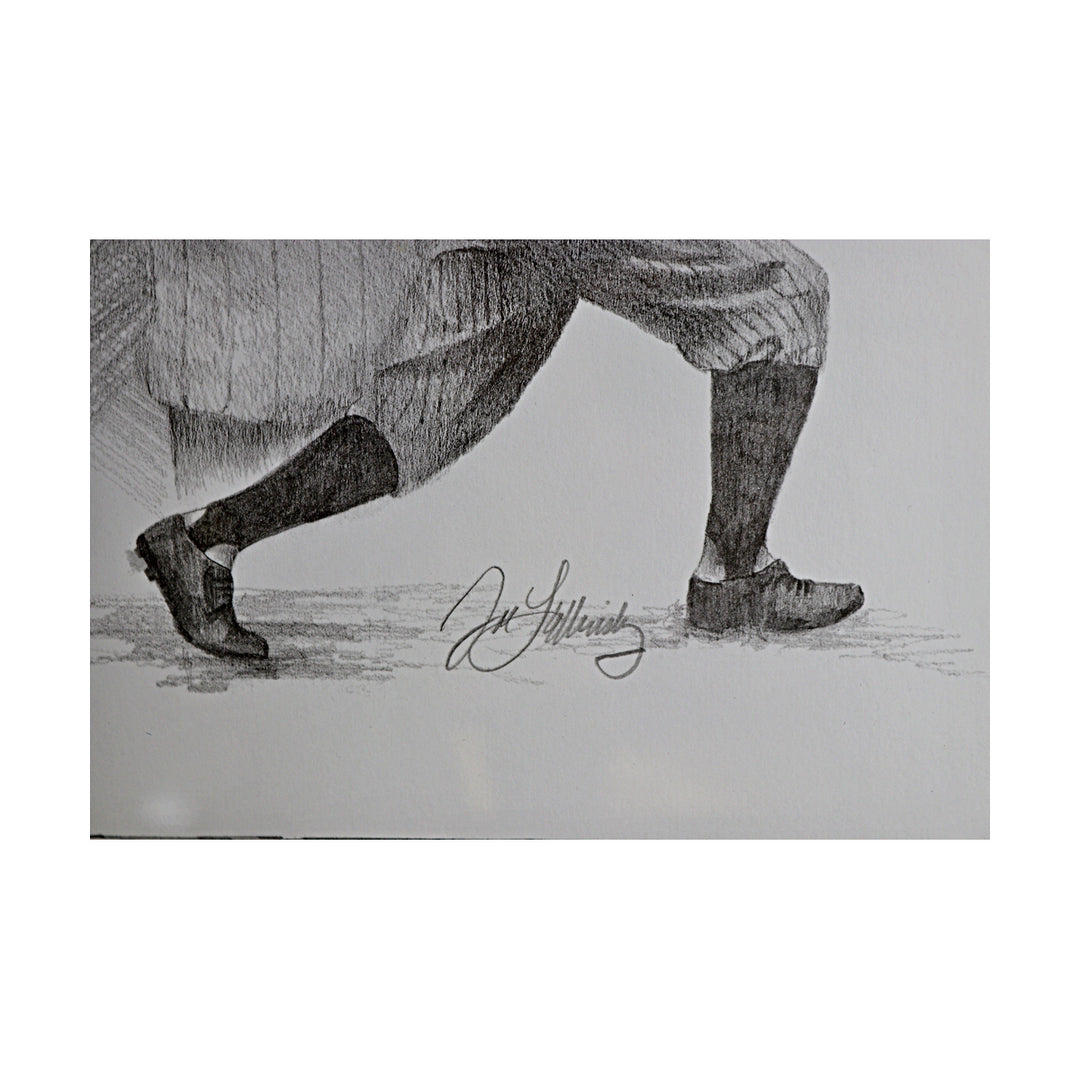 Babe Ruth New York Yankees Framed 25x30 Pencil Sketch