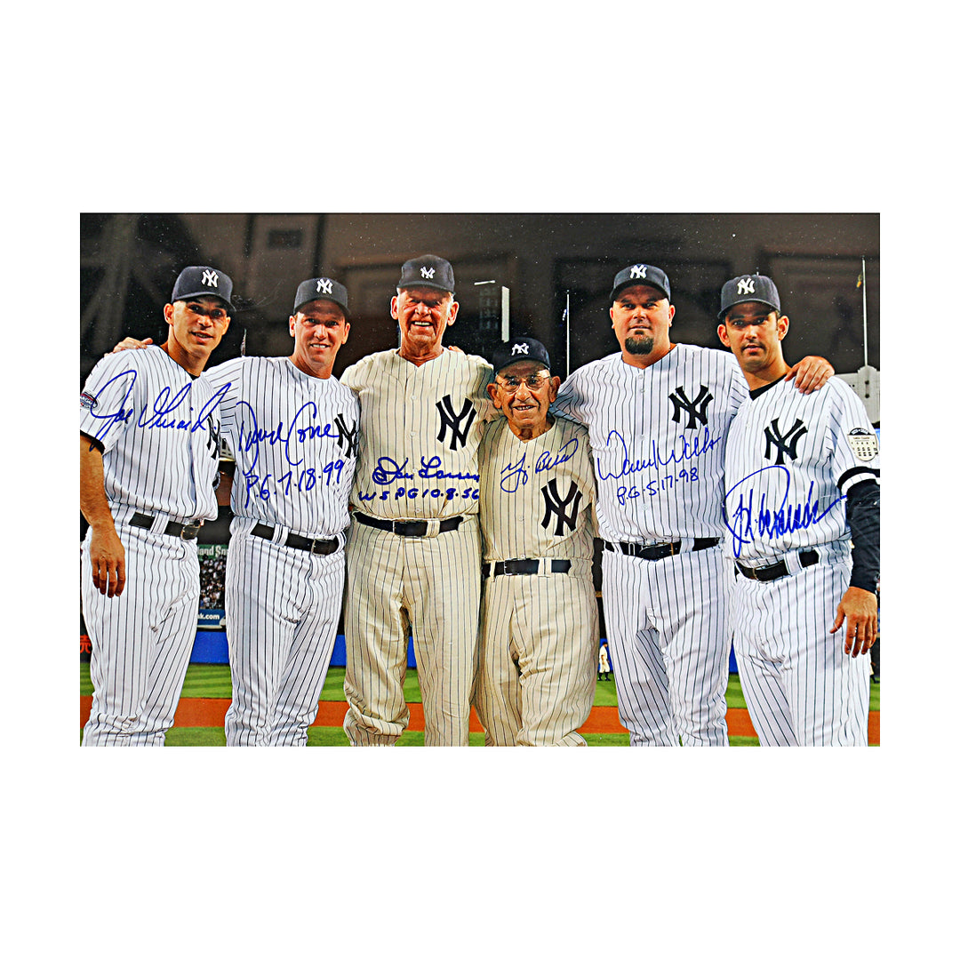 New York Yankees Signed Inscribed Framed PG Battery Mates 16x20 Photo SteinerCOA