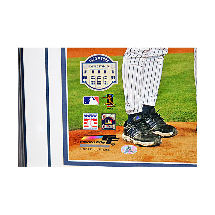 New York Yankees Signed Inscribed Framed PG Battery Mates 16x20 Photo SteinerCOA