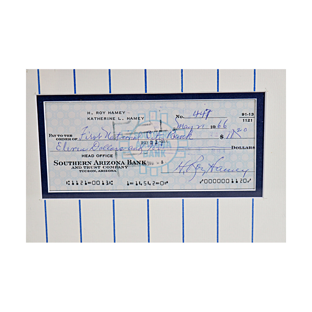 1961 Yankees Multi Cut Signature Collage Autographed Framed LE 7/99 JSA Auth 