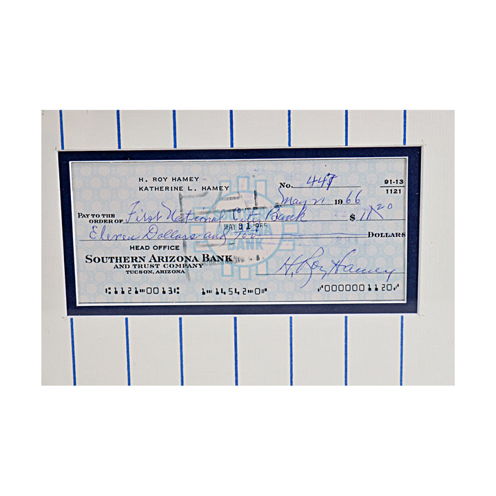 1961 Yankees Multi Cut Signature Collage Autographed Framed LE 7/99 JSA Auth 