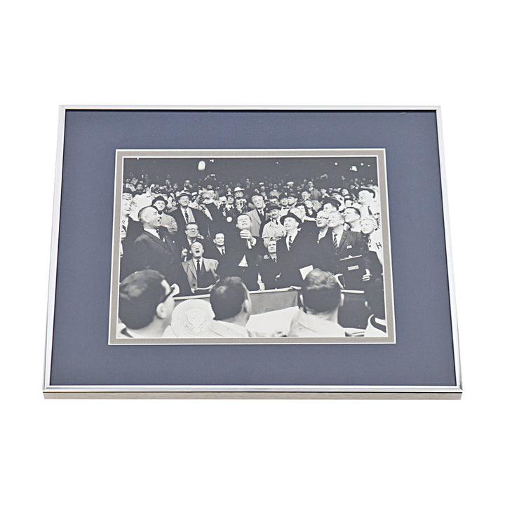 President John F Kennedy Framed First Pitch 8x10 Photo