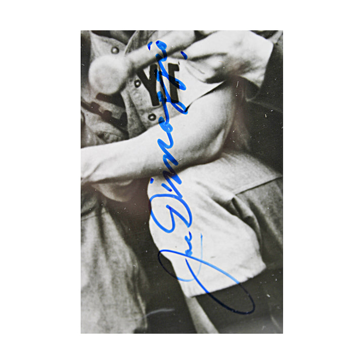 DiMaggio Henrich Dickey New York Yankees Autographed Framed 8x10 Photo JSA LOA