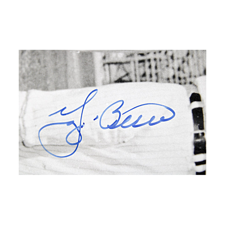 Mantle Berra Skowron Blanchard New York Yankees Multi Signed Framed 11x14 Photo JSA LOA