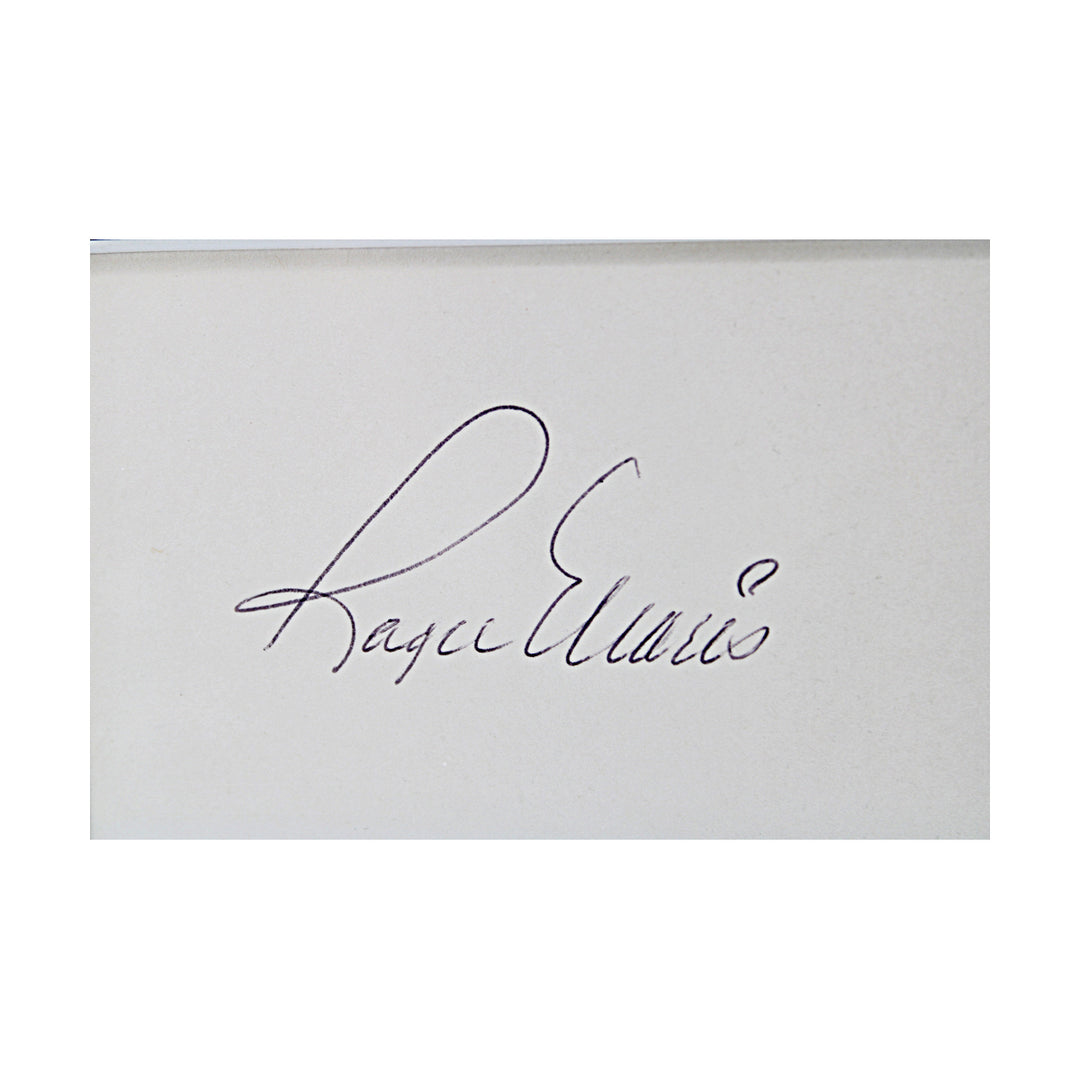 Roger Maris New York Yankees Autographed Framed Index Card Cut JSA LOA