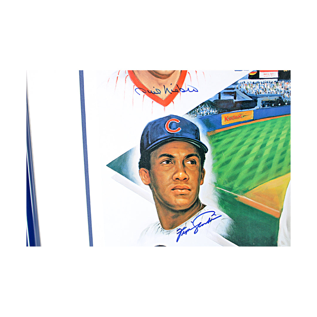 Seaver Ryan Carlton Multi Signed 3000 SO 23x29 Litho LE 19/100 All American LOA