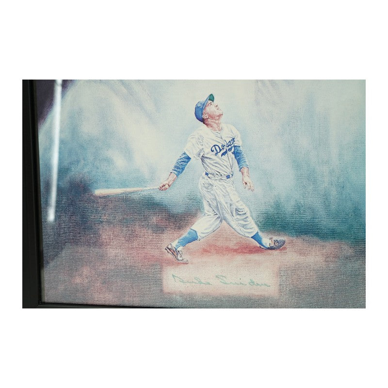 Mantle Mays Snider Yankees Giants Mets Multi Signed Litho LE LE 433/1603 JSA LOA