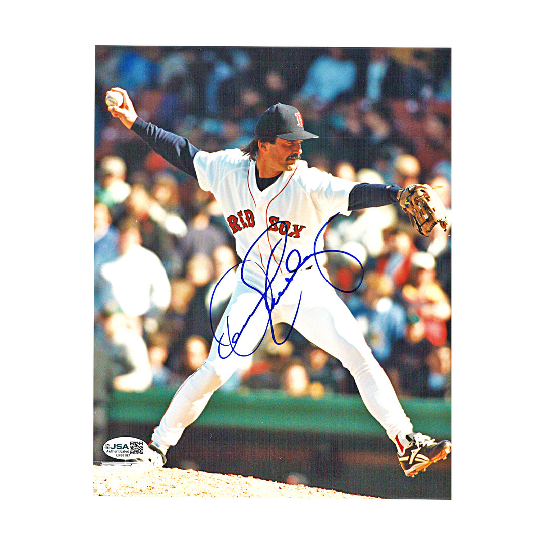 Dennis Eckersley Boston Red Sox Autographed 8x10 Photo JSA COA