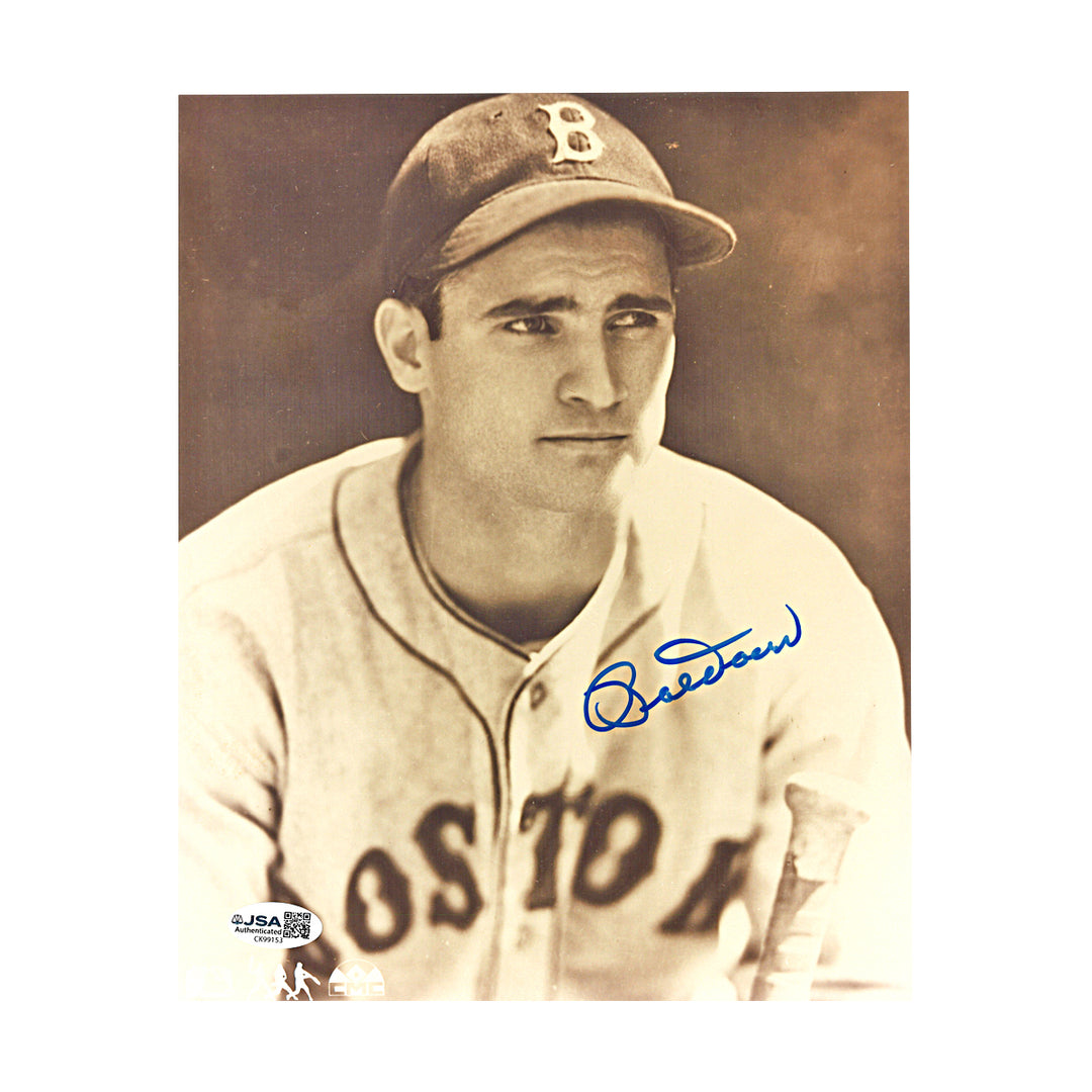 Bob Doerr Boston Red Sox Autographed 8x10 Photo JSA COA