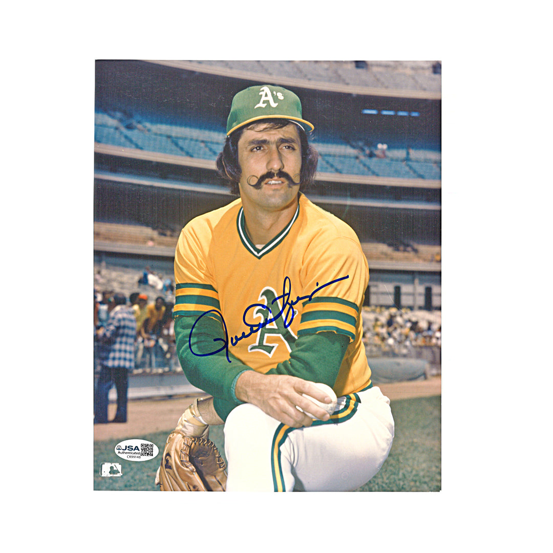 Rollie Fingers Oakland A's Autographed 8x10 Photo JSA COA
