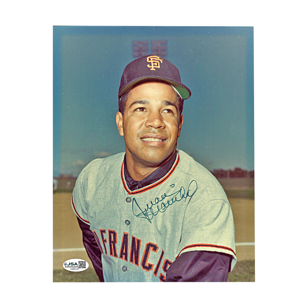 Juan Marichal San Francisco Giants Autographed 8x10 Photo JSA COA