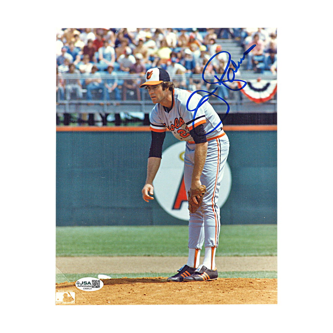 Jim Palmer Baltimore Orioles Autographed 8x10 Photo JSA COA