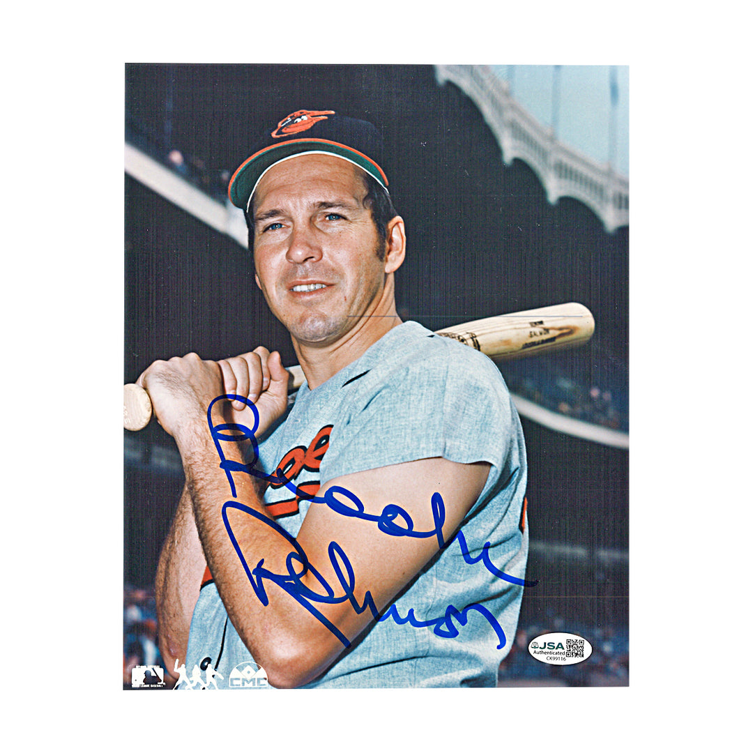 Brooks Robinson Baltimore Orioles Autographed 8x10 Photo JSA COA