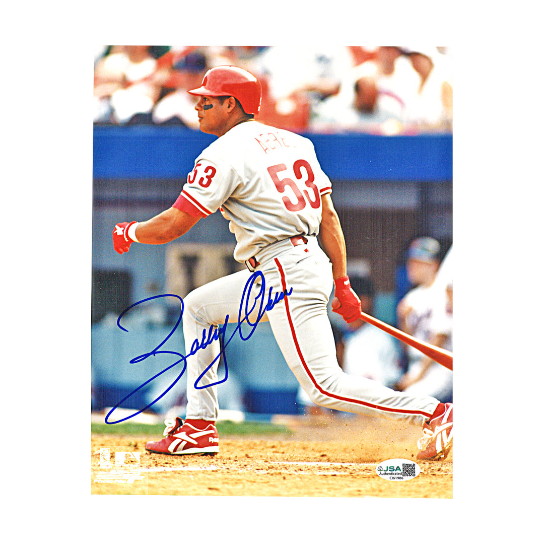 Bobby Abreu Los Angeles Angels Autographed 8x10 Photo JSA COA