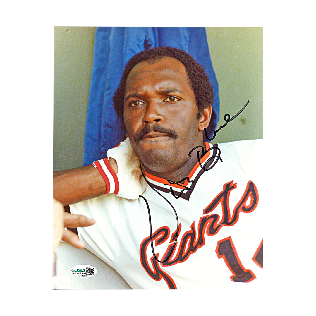 Vida Blue San Francisco Giants Autographed 8x10 Photo JSA COA