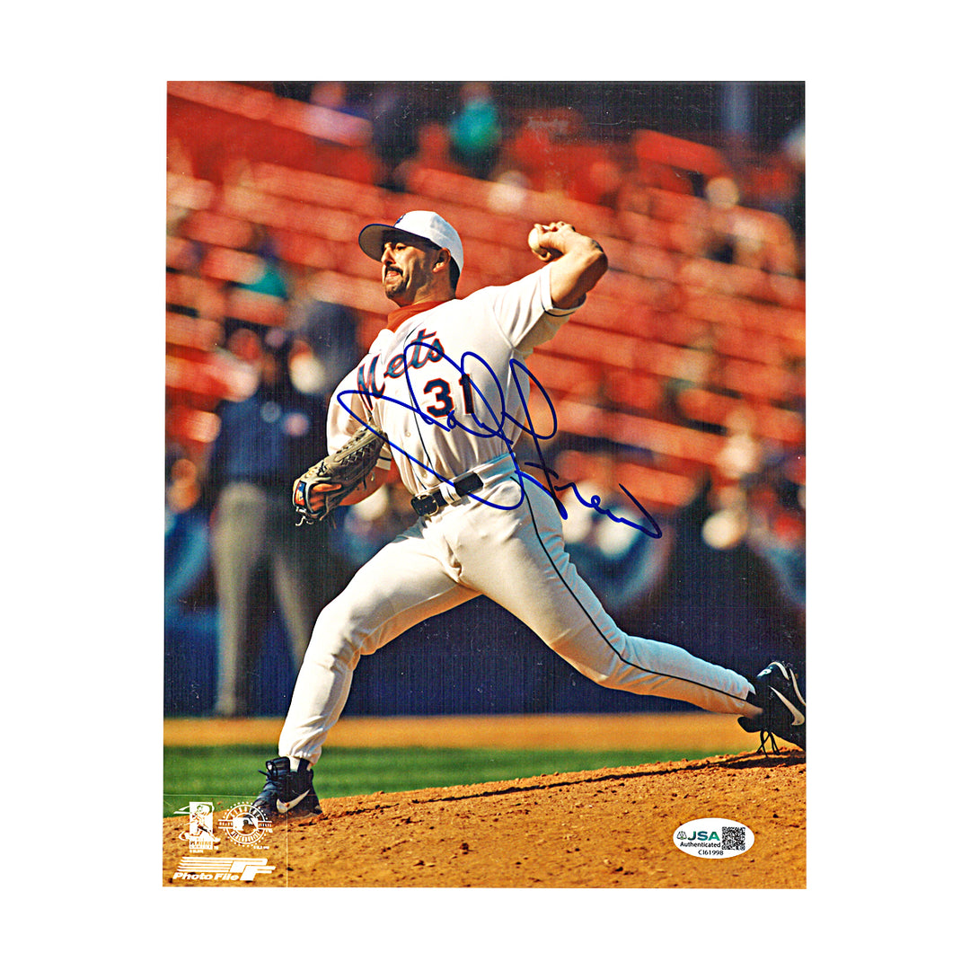 John Franco New York Mets Autographed 8x10 Photo JSA COA