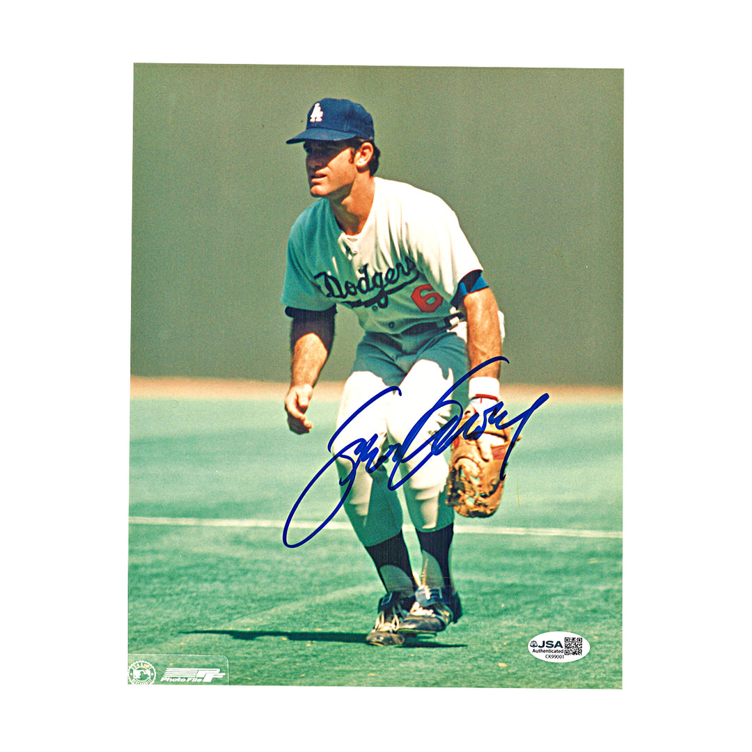 Steve Garvey Los Angeles Dodgers Autographed 8x10 Photo JSA COA