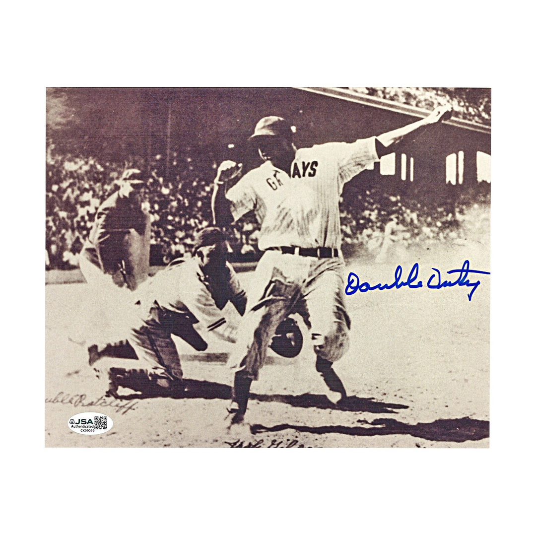 Ted Double Duty Ratcliffe Negro Leagues Autographed 8x10 Photo JSA COA