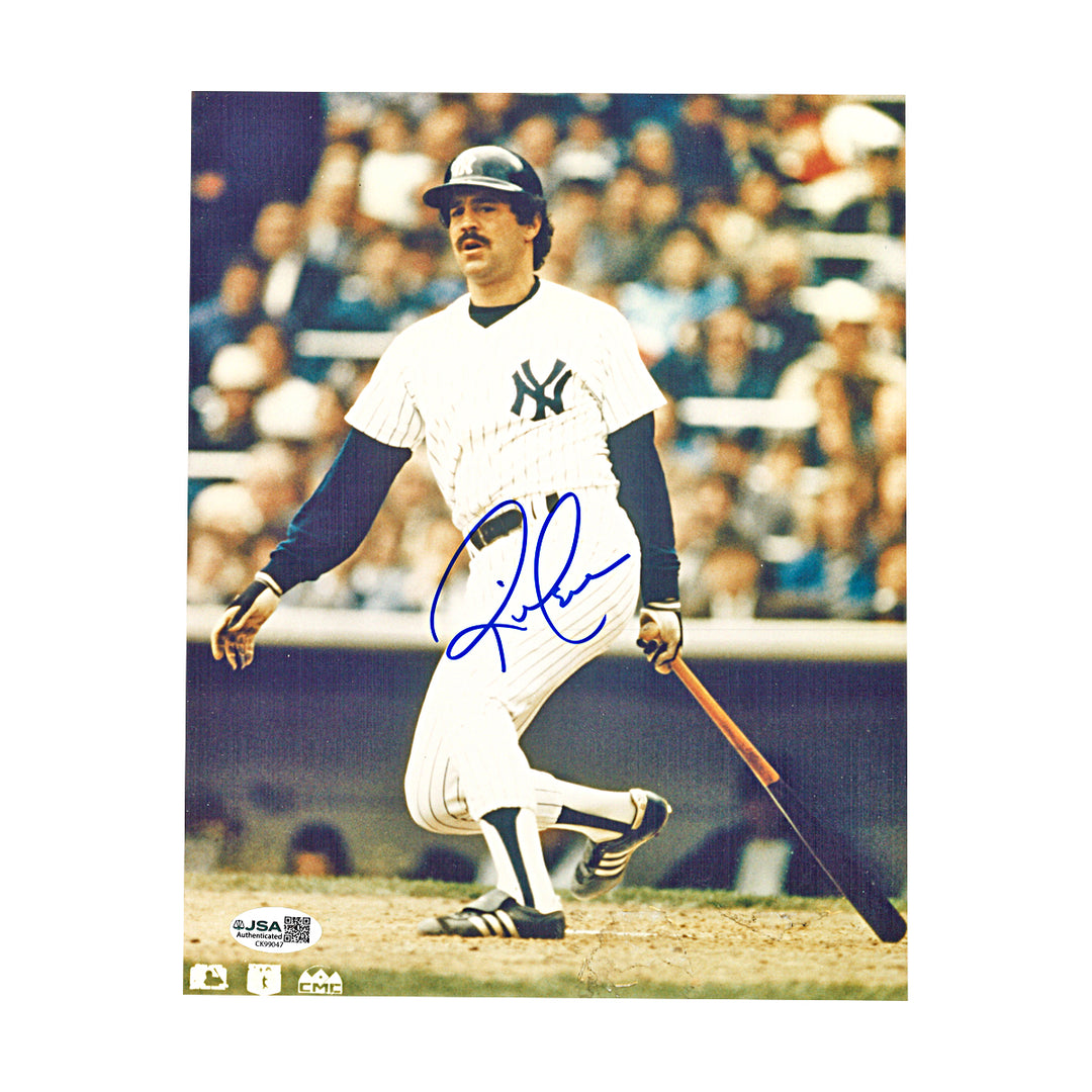 Rick Cerone New York Yankees Autographed 8x10 Photo JSA COA