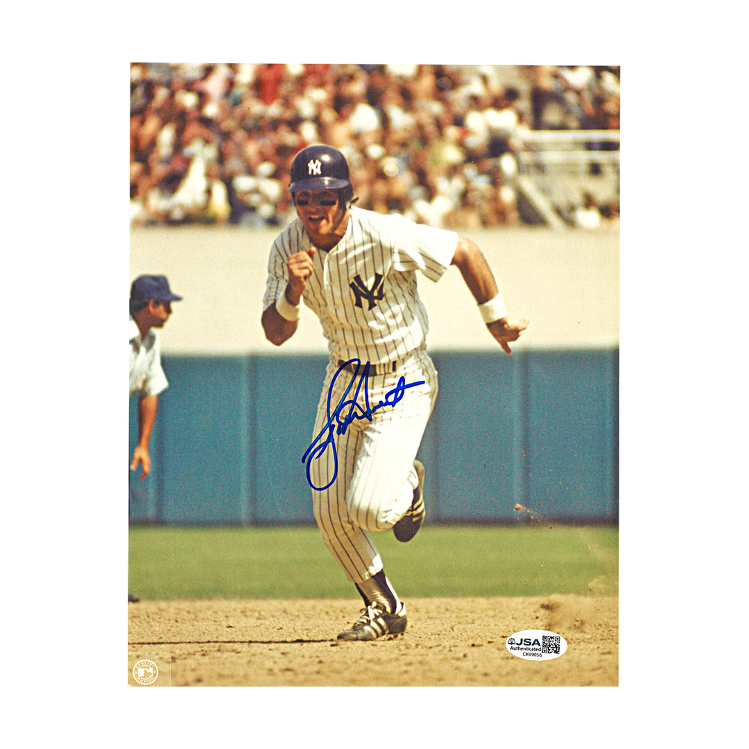 Bucky Dent New York Yankees Autographed 8x10 Photo JSA COA