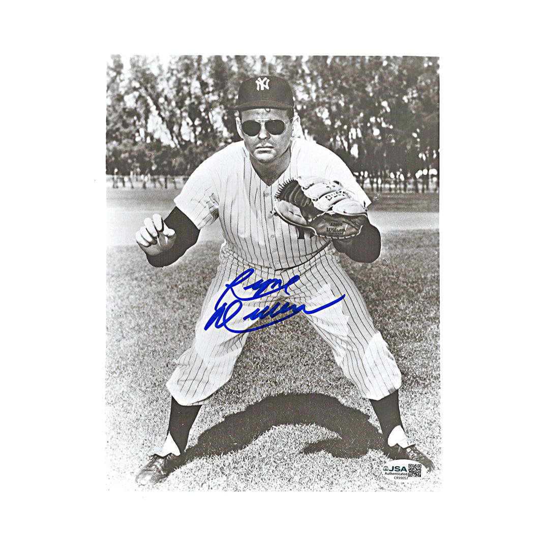 Ryne Duren New York Yankees Autographed 8x10 Photo JSA COA