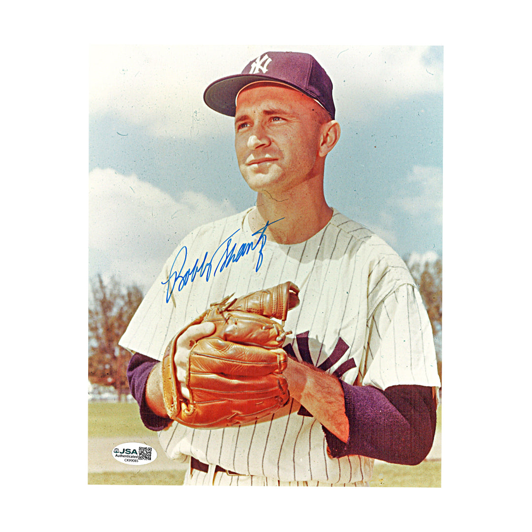 Bobby Shantz New York Yankees Autographed 8x10 Photo JSA COA