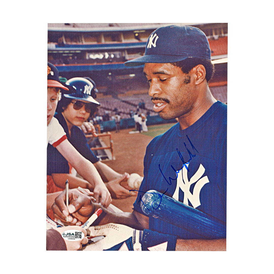 Dave Winfield New York Yankees Autographed Spring Training 8x10 Photo JSA COA