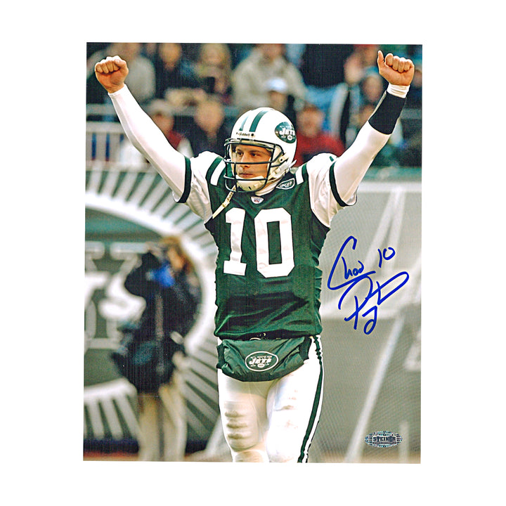 Chad Pennington New York Jets Autographed 8x10 Photo Steiner COA
