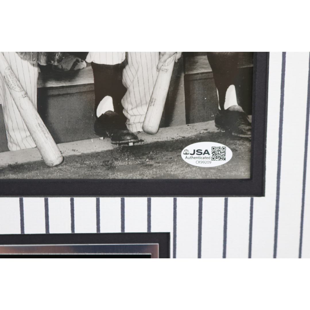 Skowron Richardson Kubek Boyer Yankees Autographed Matted 8x10 Photo JSA COA