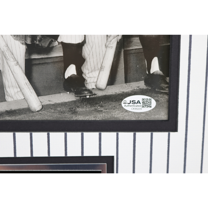 Skowron Richardson Kubek Boyer Yankees Autographed Matted 8x10 Photo JSA COA