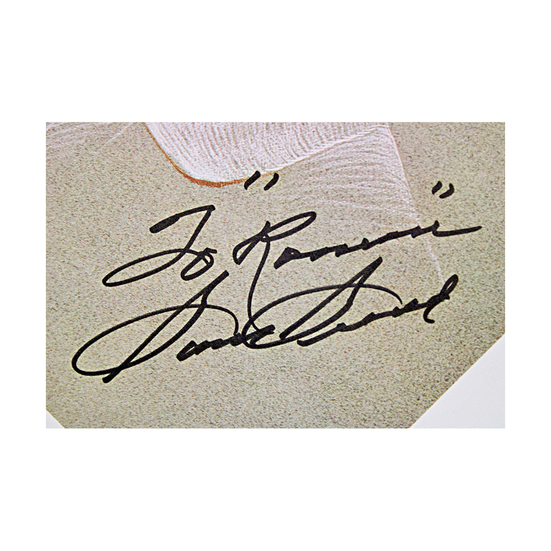 Sam Snead Golfer Autographed Personalized 15x20 Lithograph JSA COA