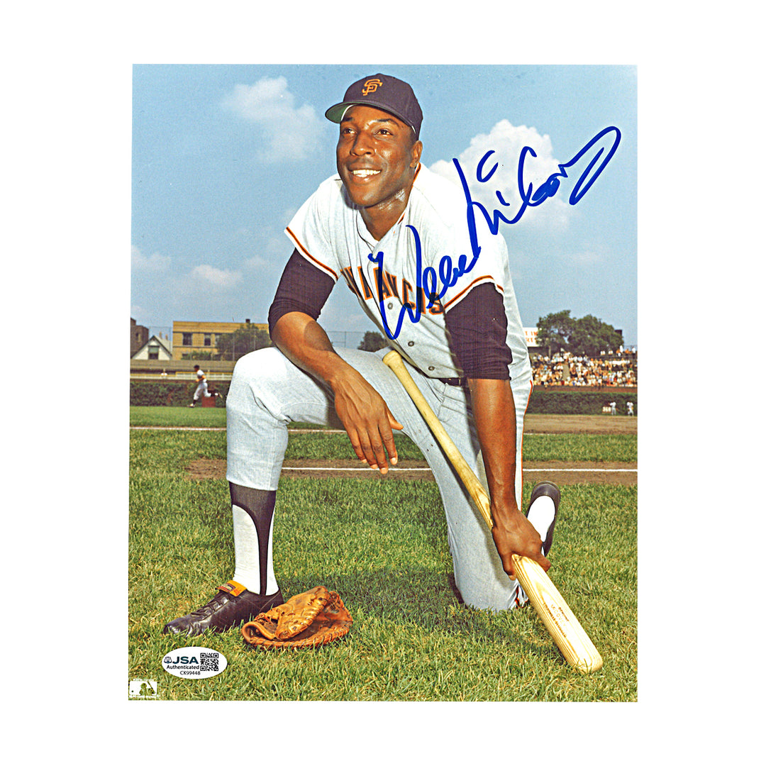 Willie McCovey San Francisco Giants Autographed 8x10 Photo JSA COA