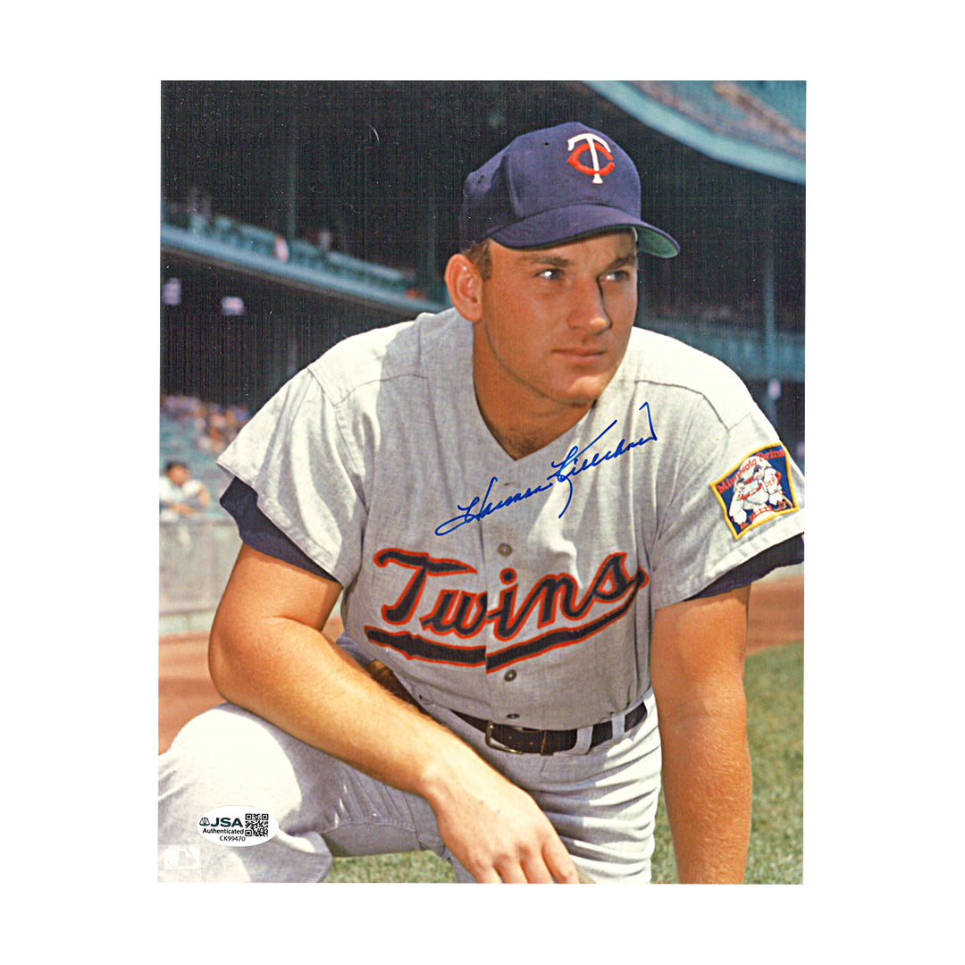 Harmon Killebrew Minnesota Twins Autographed 8x10 Photo JSA COA