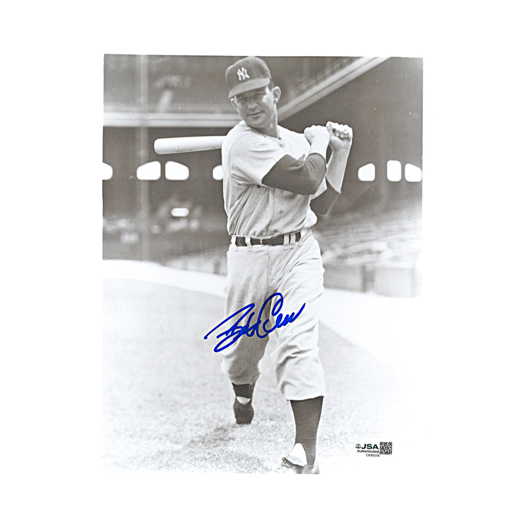 Bob Cerv New York Yankees Autographed 8x10 Photo JSA COA