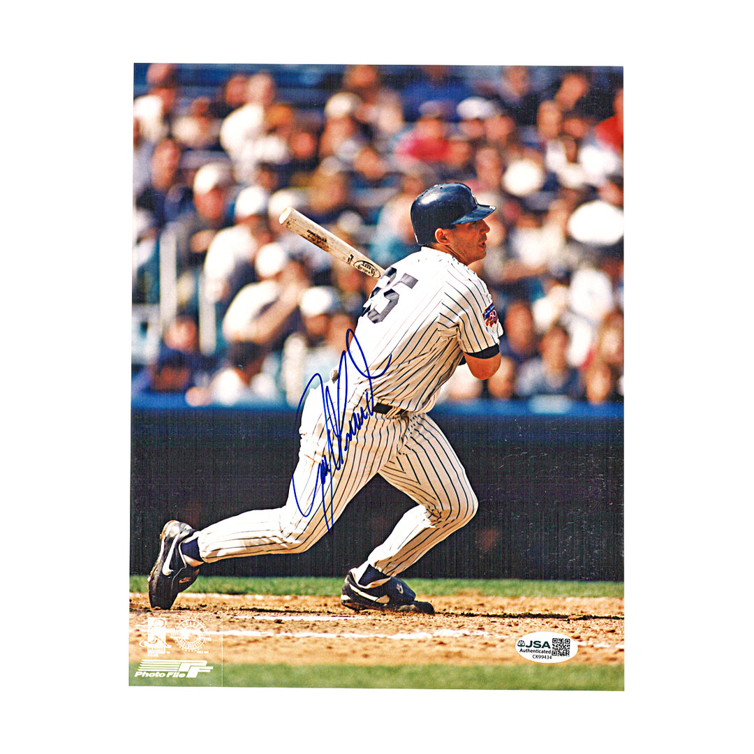Joe Girardi New York Yankees Autographed 8x10 Photo JSA COA