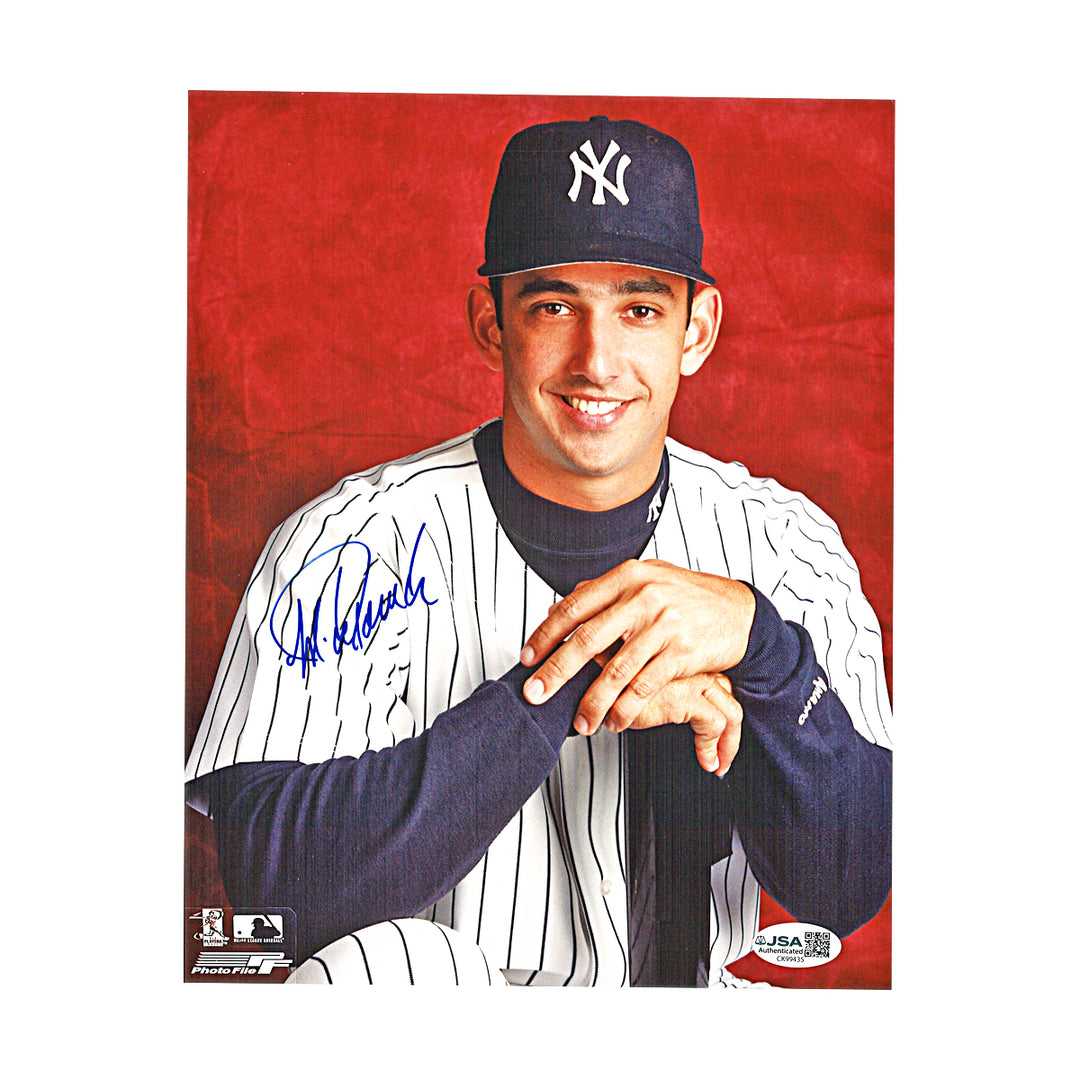 Jorge Posada New York Yankees Autographed 8x10 Photo JSA COA