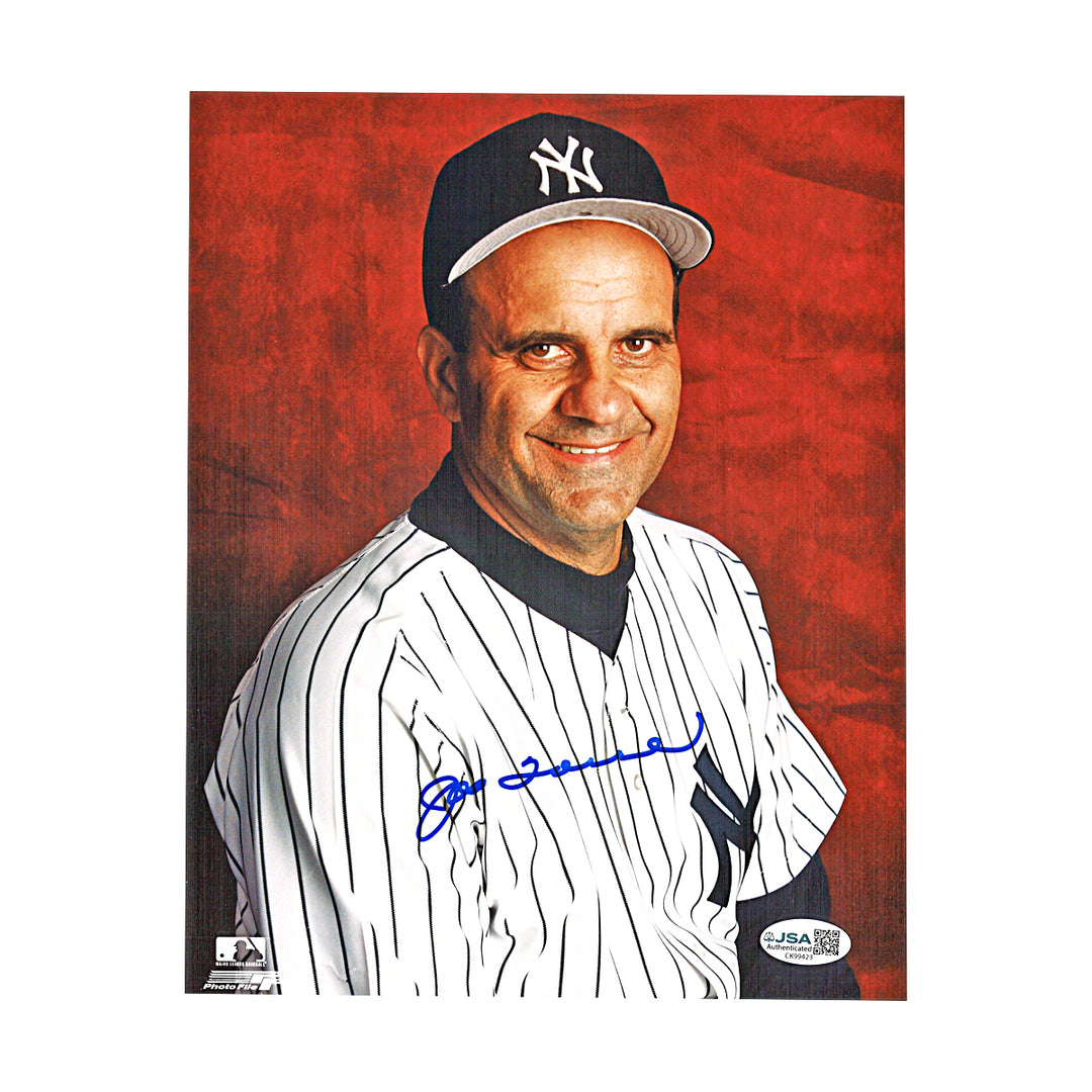 Joe Torre New York Yankees Autographed 8x10 Photo JSA COA