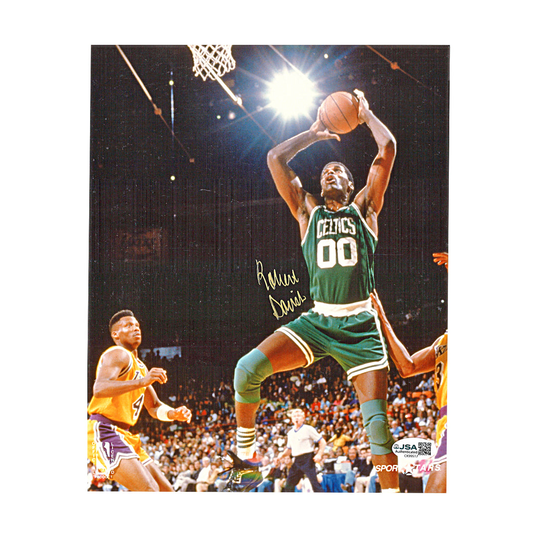 Robert Parish Boston Celtics Autographed 8x10 Photo JSA COA