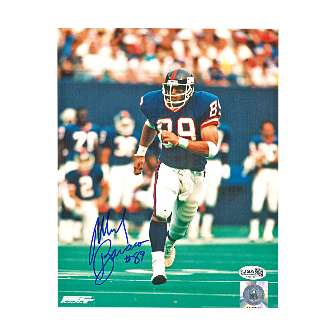 Mark Bavaro New York Giants Autographed 8x10 Photo JSA COA