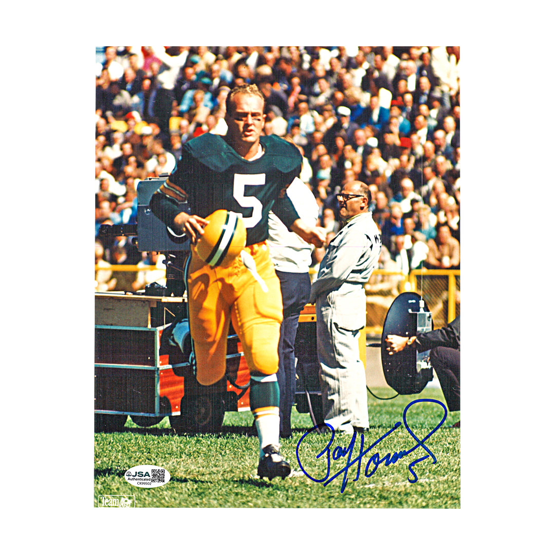 Paul Hornung Green Bay Packers Autographed 8x10 Photo JSA COA
