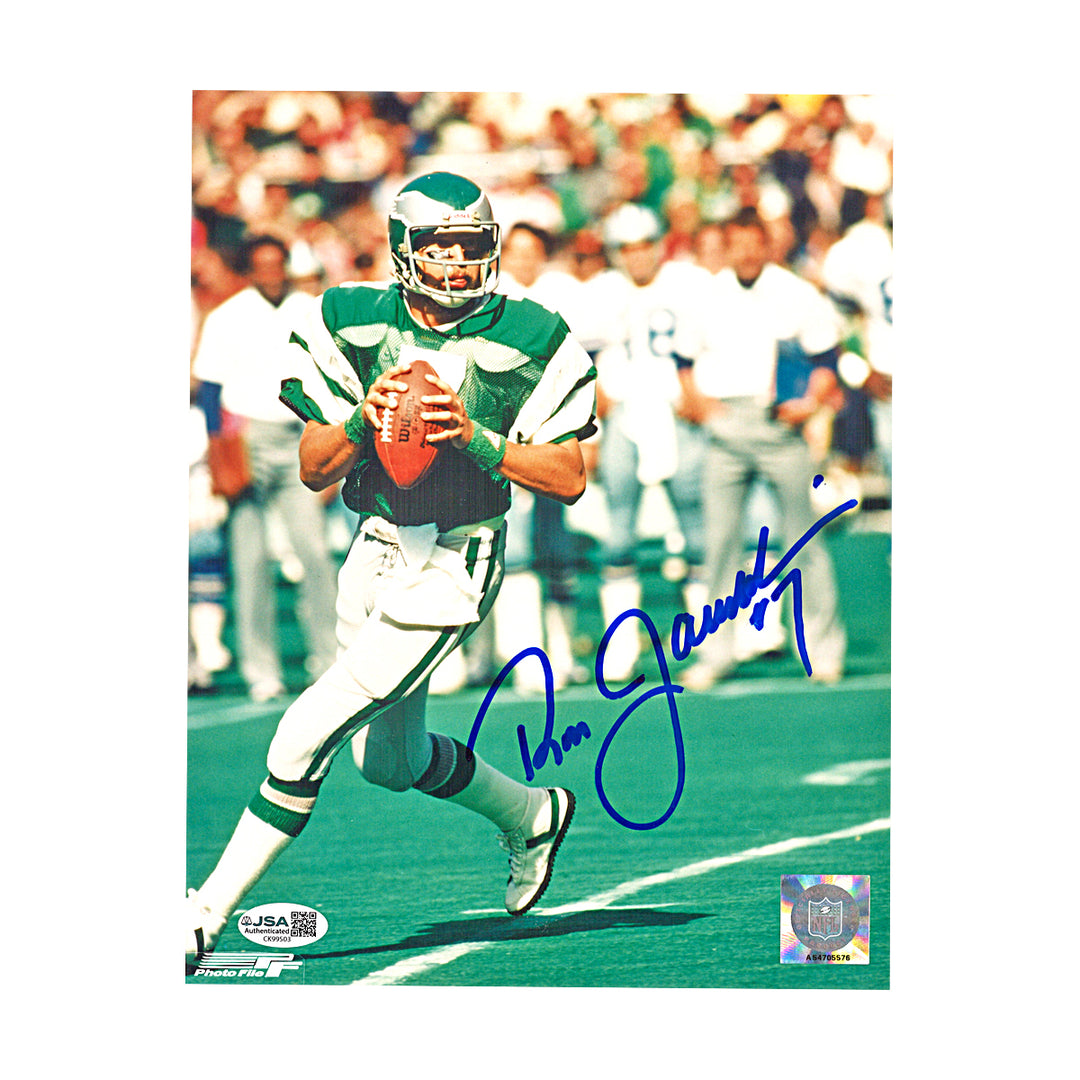 Ron Jaworski Philadelphia Eagles Autographed 8x10 Photo JSA COA