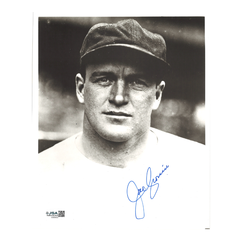 Joe Cronin Boston Red Sox Autographed 8x10 Photo JSA COA