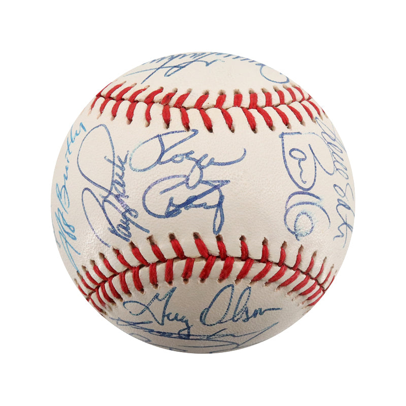 1990 N.L. All-Star Team Signed William Witt ONL Ball (JSA LOA) #YY43794)